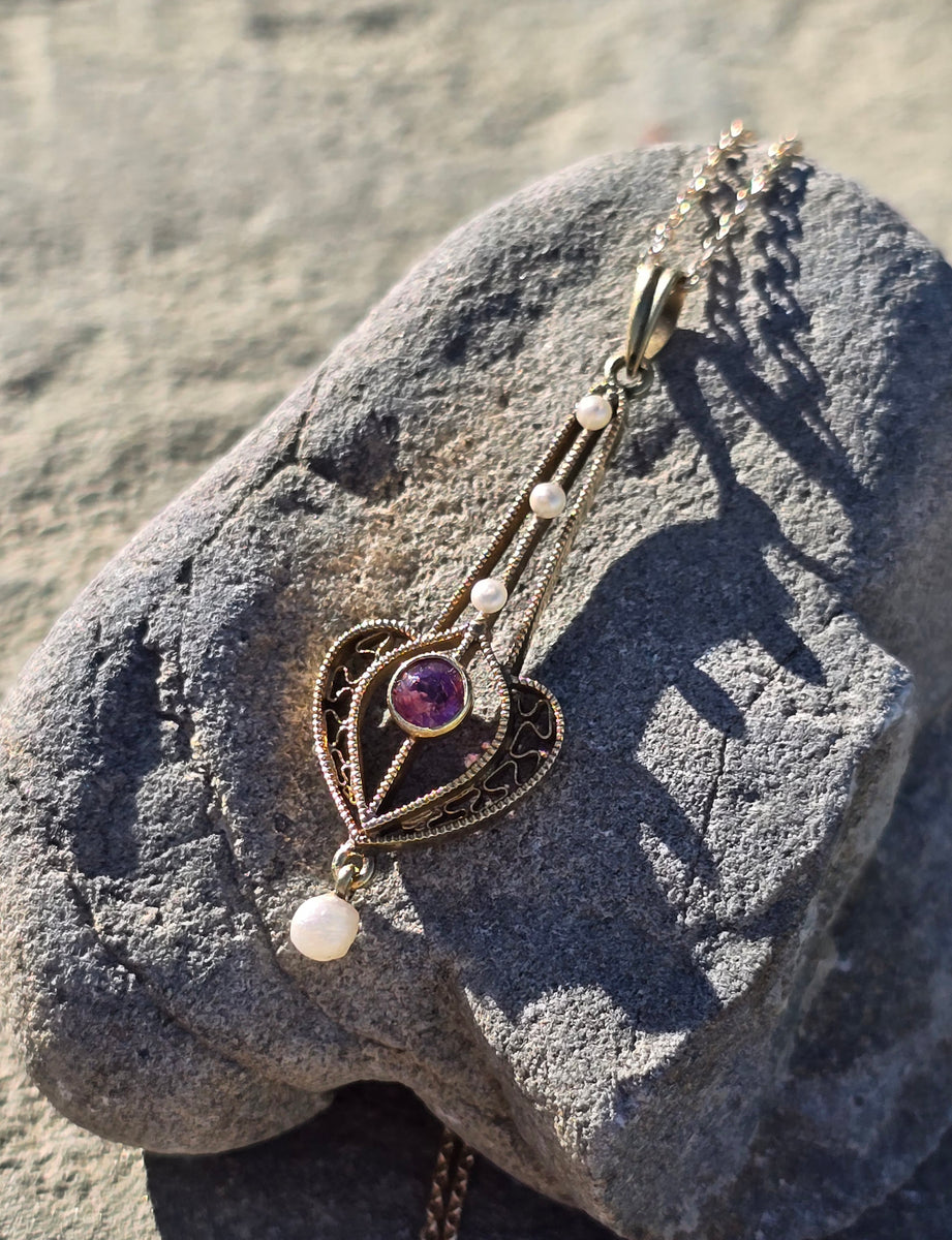 14K Gold Beach Shell Pendant Necklace - DIY Dainty Sea Jewelry For Women - View #3