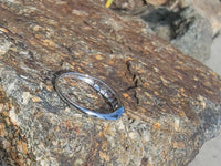 Platinum diamond channel vintage estate band