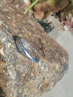 Platinum diamond channel vintage estate band