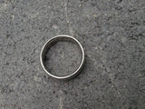 palladium 7.3mm estate men's wedding band - size 11