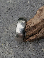 palladium 7.3mm estate men's wedding band - size 11