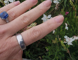 palladium 7.3mm estate men's wedding band - size 11
