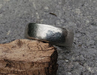 palladium 7.3mm estate men's wedding band - size 11