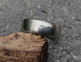 palladium 7.3mm estate men's wedding band - size 11