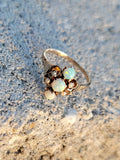 10k gold Victorian opal antique ring