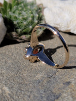 10k gold Victorian opal & pearl antique ring