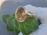 10k gold Deco CITRINE estate ring