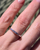 14k white gold mm floral vintage engraved floral wedding band