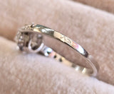 platinum and 18ct two tone Edwardian diamond antique estate engagement ring