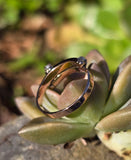 14k gold Victorian turquoise and pearl estate ring band