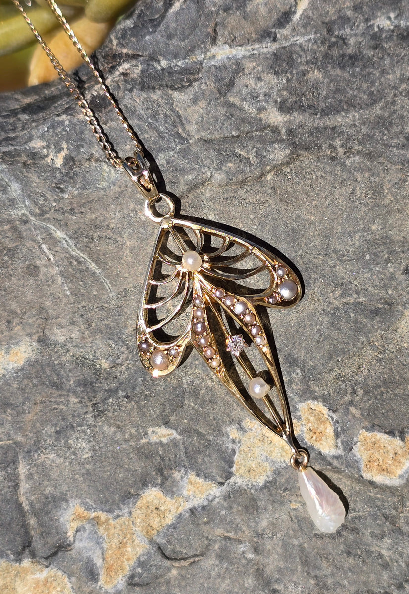 14K Gold Beach Shell Pendant Necklace - DIY Dainty Sea Jewelry For Women - View #12