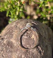 platinum top & 18k gold two tone Edwardian pearl and old cut diamond antique ring HOLD