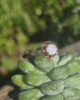 10k gold Victorian opal antique ring
