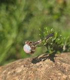 10k gold Victorian opal antique ring