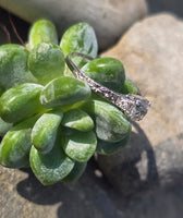 Platinum c.1920's European cut diamond antique engagement wedding ring