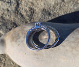 14k white gold diamond vintage estate bridal set