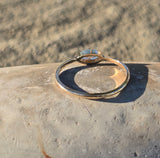 14k gold marquise cut diamond bezel set solitaire engagement ring band