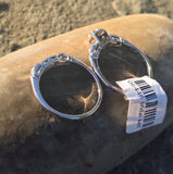 14k white gold diamond vintage estate bridal set