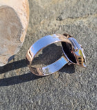 10k gold Victorian pearl & garnet ring