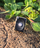 14k gold Art Deco onyx and diamond antique ring