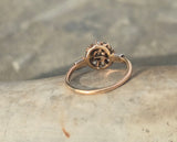 14k gold two-tone Edwardian two tone pearl and diamond antique filigree ring HOLD