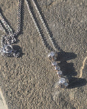 platinum & 18ct two tone diamond antique necklace pendant lavaliere