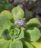 platinum c.1920's Art Deco diamond engagement ring - apx 2.04ct tw