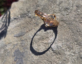 15ct gold Victorian ruby, pearl and old cut diamond ring band