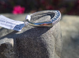 Platinum 7 diamond estate wedding band