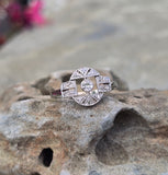 18ct gold c.1920's Art Deco diamond engagement ring