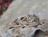 18ct gold c.1920's Art Deco diamond engagement ring