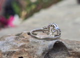 18ct gold c.1920's Art Deco diamond engagement ring