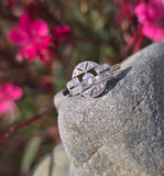 18ct gold c.1920's Art Deco diamond engagement ring