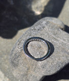Platinum 13 diamond estate wedding band