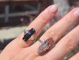 10k gold Art Deco onyx antique ring