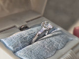 Platinum diamond vintage engagement ring - apx 1.57ct tw GIA certified