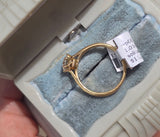 18k gold 1.01ct diamond solitaire ring - GIA certified
