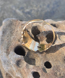 14ct gold Victorian poison locket antique ring HOLD