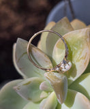 10ct gold Victorian opal & pearl antique ring