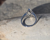 platinum vintage marquise diamond engagement ring