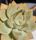 10k gold Victorian peridot antique ring HOLD