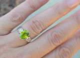 10k gold Victorian peridot antique ring HOLD