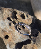 Platinum diamond channel vintage estate band