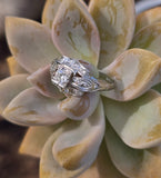 Platinum c.1920's Art Deco European diamond vintage ring