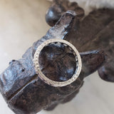Platinum Art Deo c.1920s Diamond Eternity band SIZE 6.5