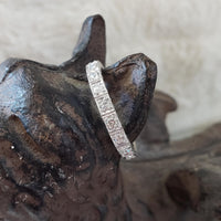 Platinum Art Deo c.1920s Diamond Eternity band SIZE 6.5