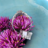 Platinum Art Deco European cut Diamond estate Ring