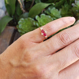 Victorian Ruby & Diamond estate ring