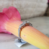 Platinum Deco diamond vintage engagement ring