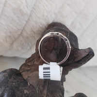 Platinum baguette diamond vintage c.40s c.50s band